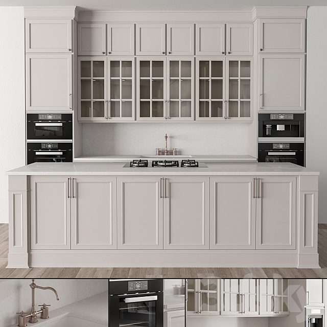 Kitchen NeoClassic - Cream Set 24