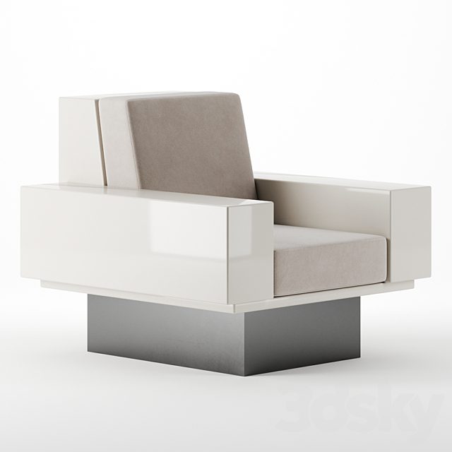 NEW BAUHAUS ARMCHAIR by Pierre Augustin Rose