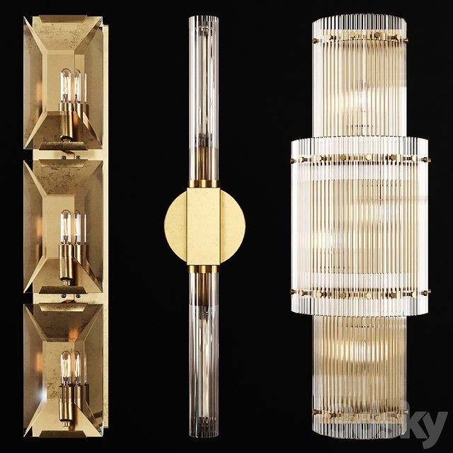 Restoration Hardware Exclusive Wall light set 01