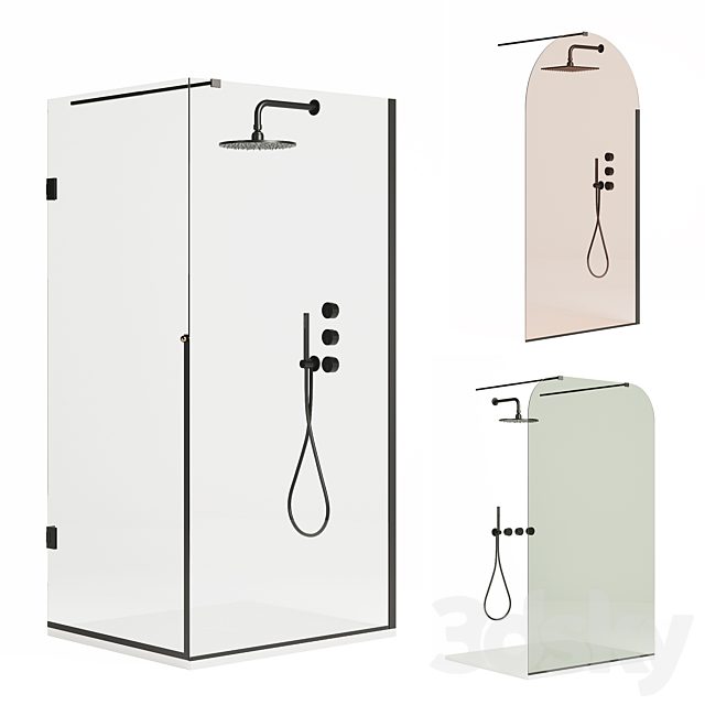 Ex.t nouveau showers + Falper Acquifero