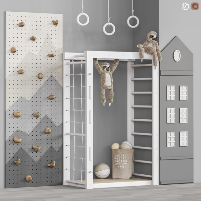 Toys and furniture set 81
