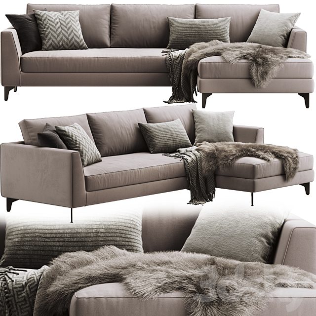 Meridiani Louis Up Sofa
