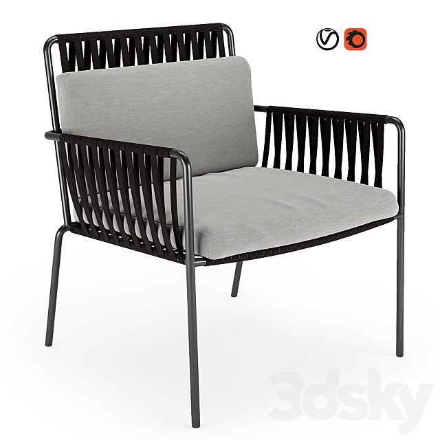 Net Club Armchair by Kettal