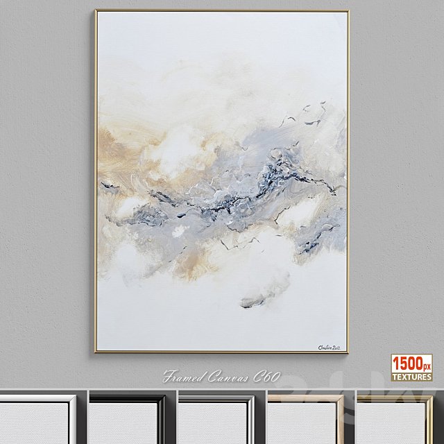 Christine Bell Abstract Wall Art C-60