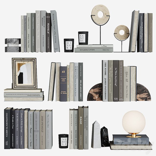 Decor shelf set 5