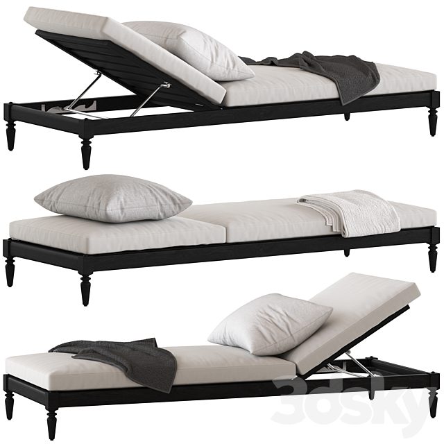 Coco Republic Penthurst Outdoor Sunlounge