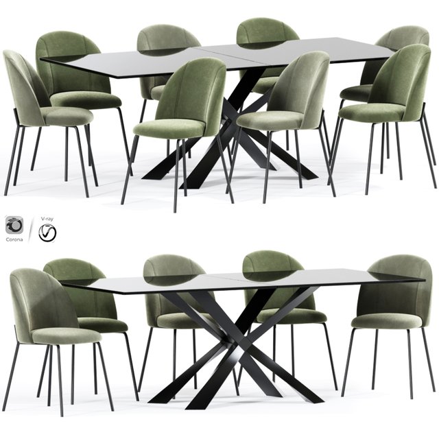 Cloyd Dining Table Chair Collection