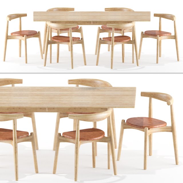 Table Chair Set 06