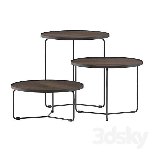 Cattelan Italia Billy Wood Coffee Table