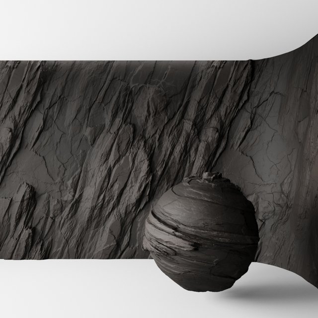 Rock cliff wall №5
