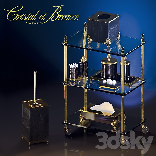 Cristal Et Bronze - Prestige - Cisele Obsidienne