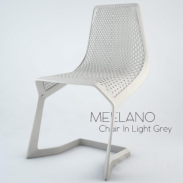 Chair In Light Grey Set Of Four