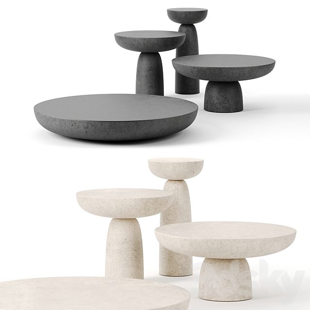 OLO coffee tables by Mogg