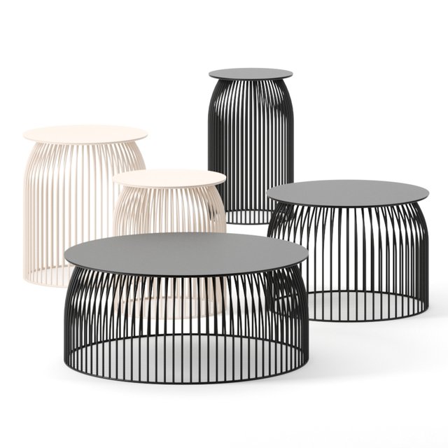Turi Turi coffee tables by La Cividina
