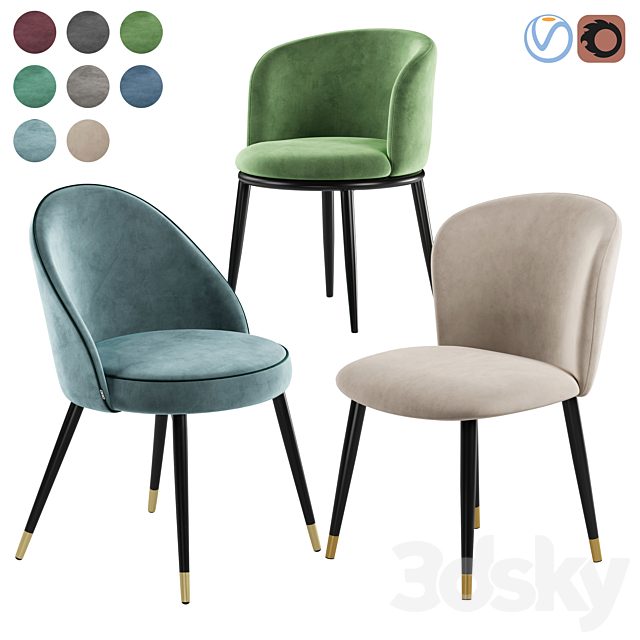 Eichholtz Filmore Cooper Volante chair