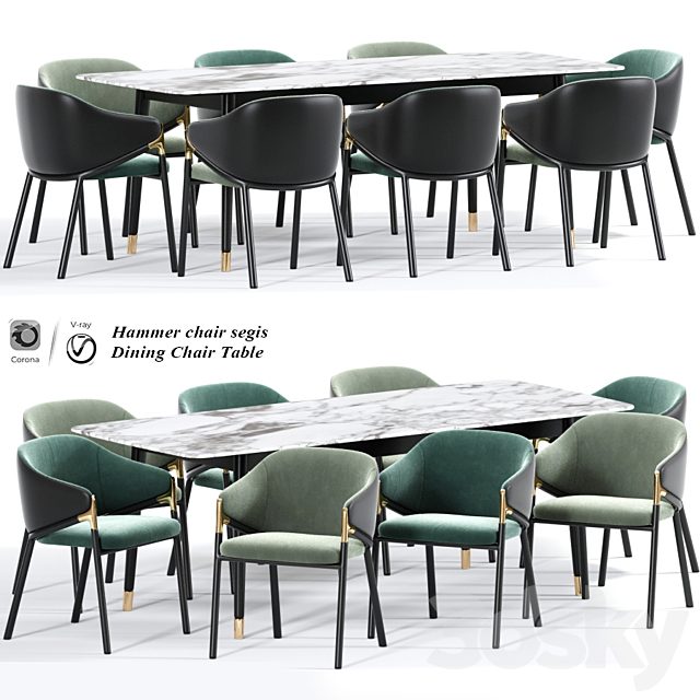 Hammer chair segis Dining Chair Table