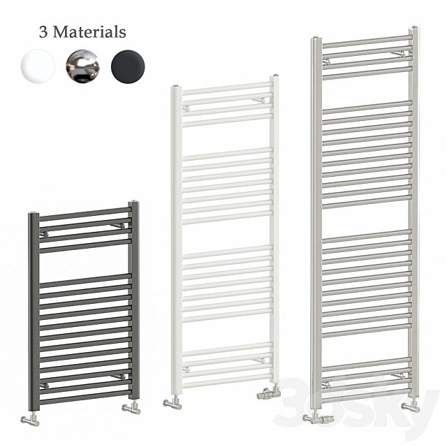 Zehnder Aura heated towel rail