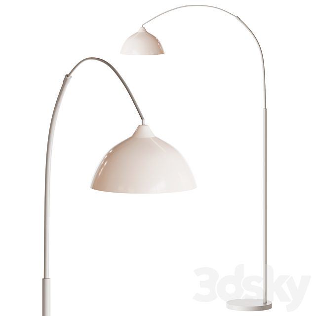 Tonka Floor Lamp Beige Lindby