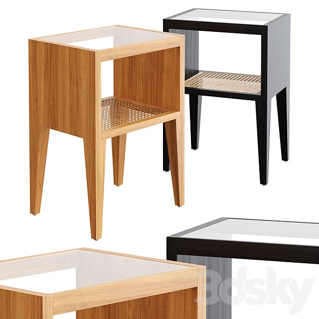Zara Home - The wooden bedside table