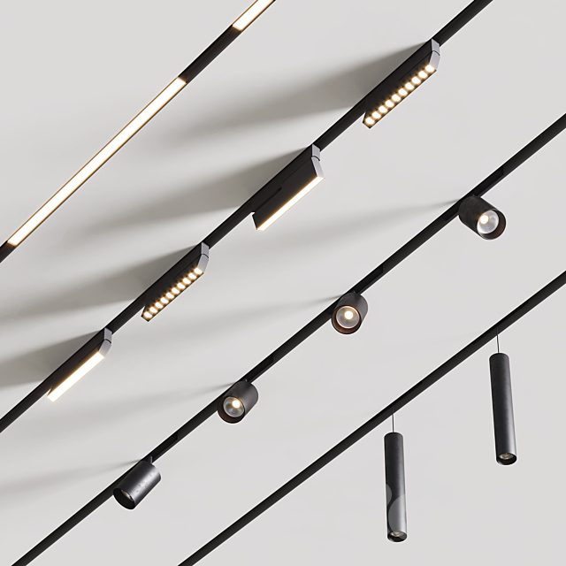 Built-in magnetic lamps UNIVERSE