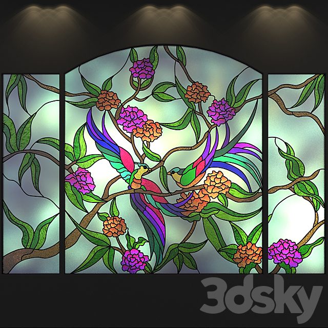 Stained BIRDS
