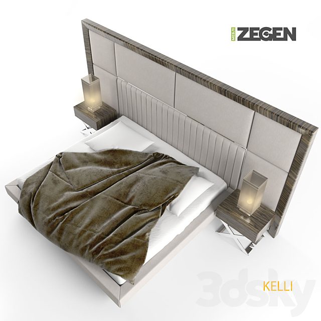 The bed KELLI. ZEGEN.