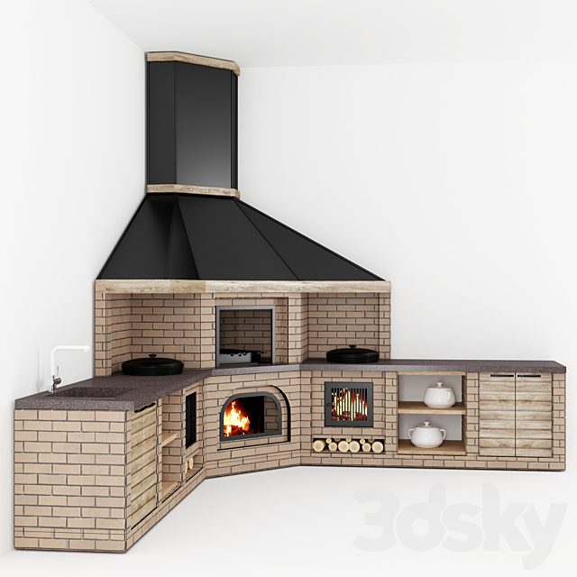 Summer kitchen (BBQ)