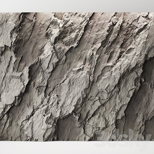 Rock cliff wall №6