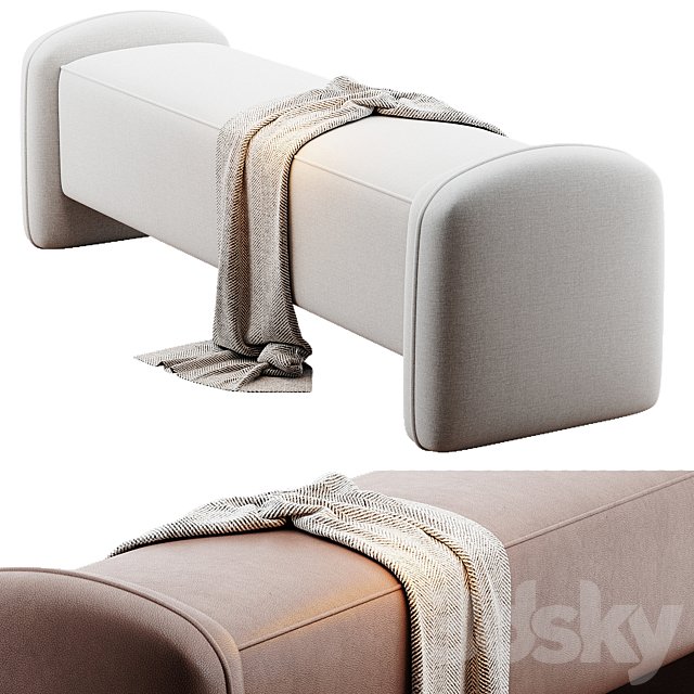 Marley bench 163 cm from Dantone Home