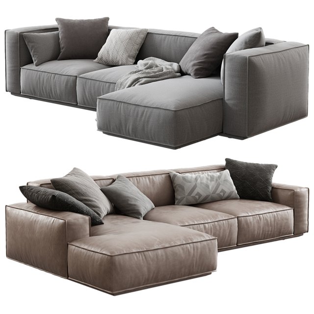 Arflex / Marechiaro XIII Sofa Chaise Longue