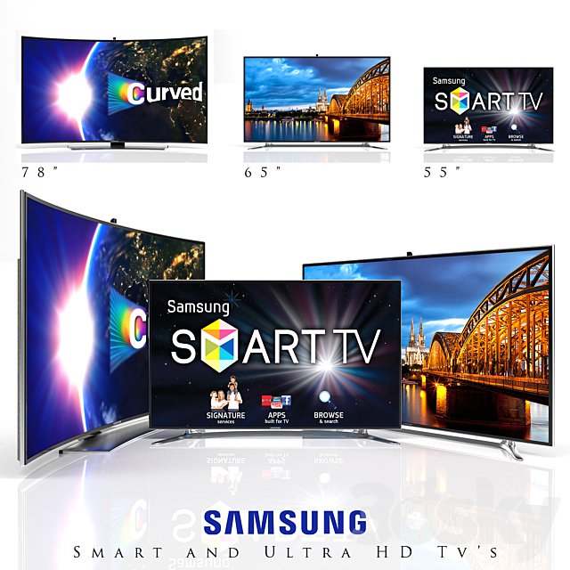 SAMSUNG TV's