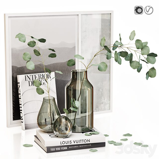 Decor set 25 Eucalyptus