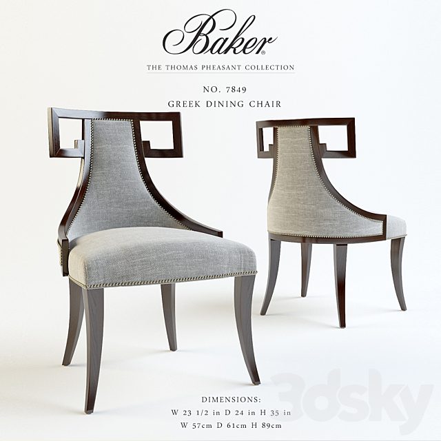 Baker Greek Dining Chair No. 7849