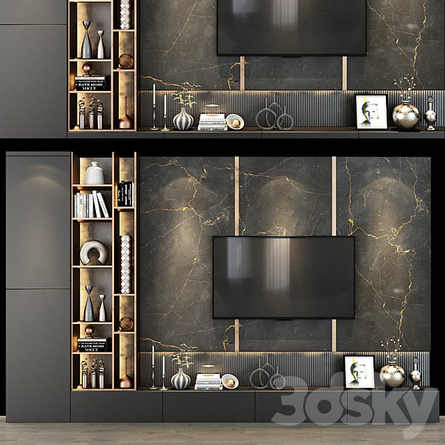 TV shelf 0282