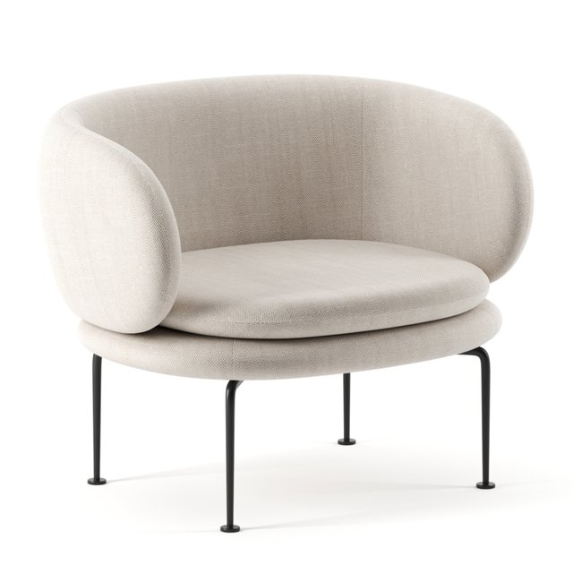 Soave armchair by La Cividina
