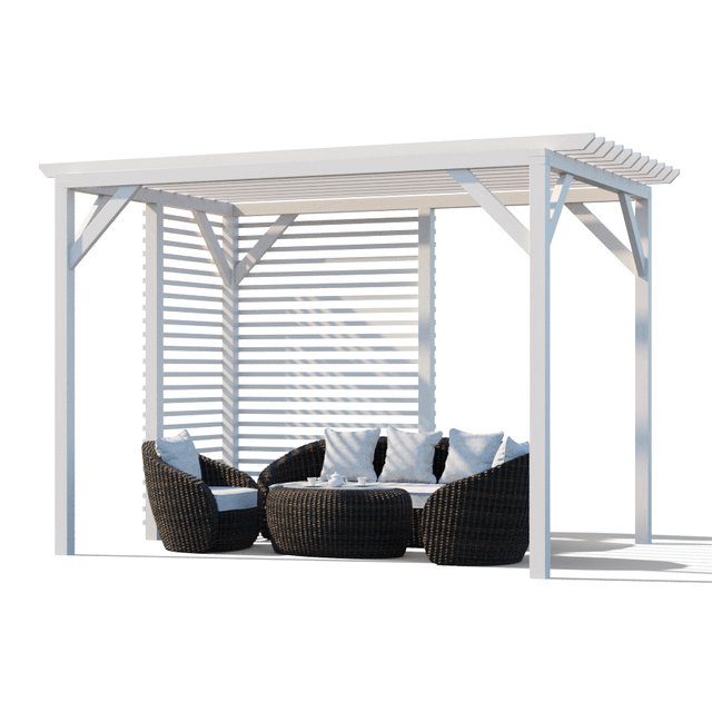 Pergola with garden furniture Avela