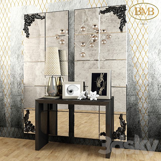 BMB Italy mirror and console