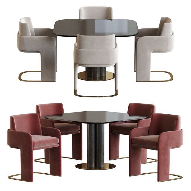 Odisseia Chair and Goya Arflex Table