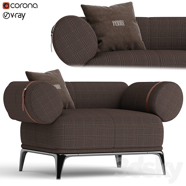 Gianfranco Ferre Phoenix armchair