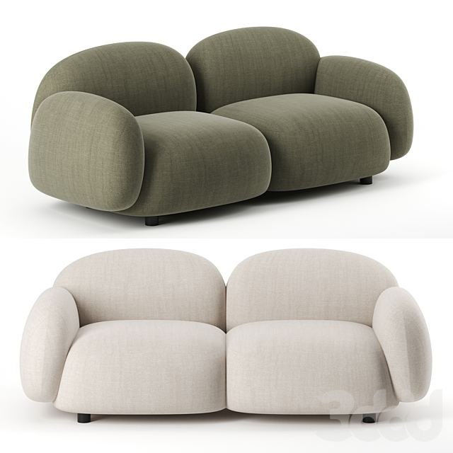 Sundae Lounges sofa by Design by Them