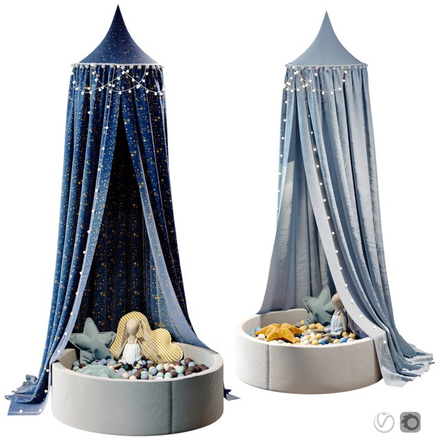 Canopy with Decor 05