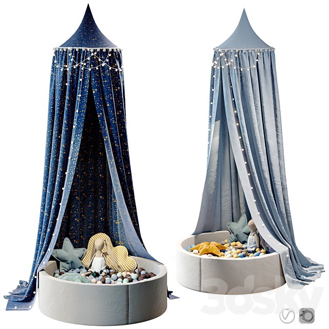 Canopy with Decor 05