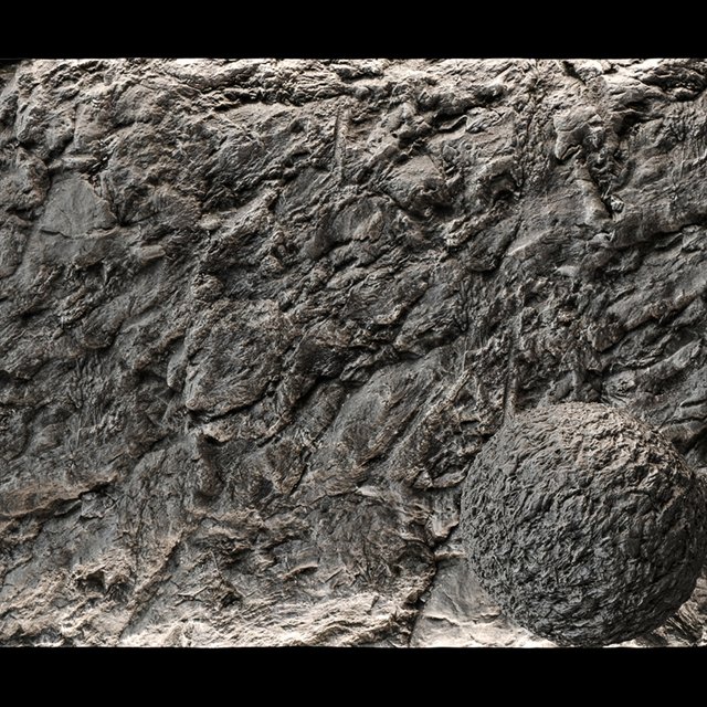 Stone Cliff Wall # 4