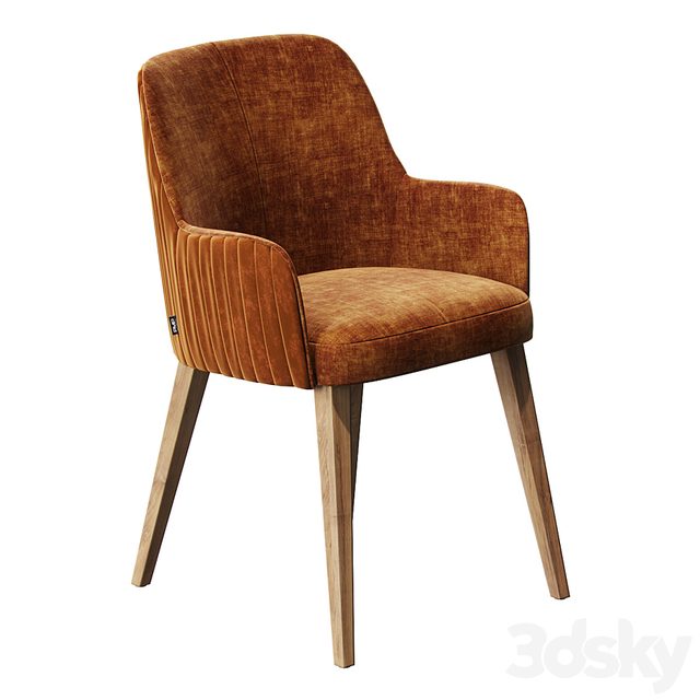 Plisse Chair by PMP