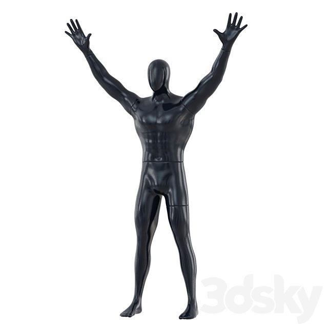 Male Abstract Mannequin 91
