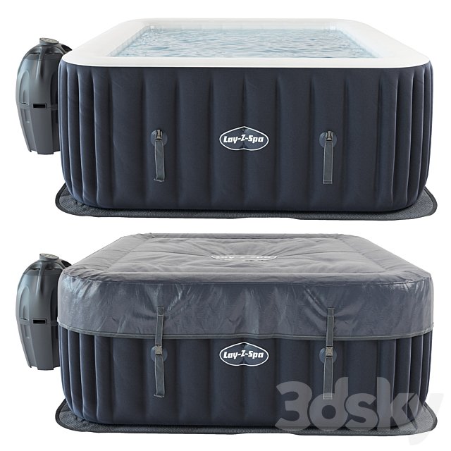 Inflatable pool Lay Z Spa square