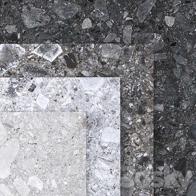 Terrazzo set 04
