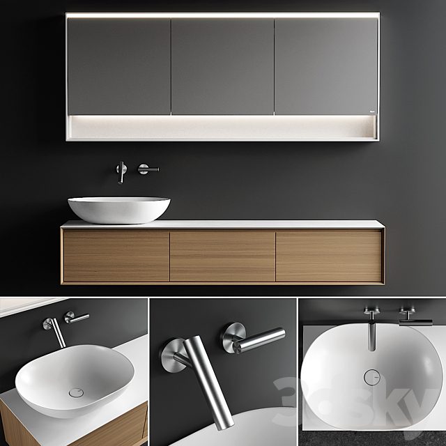 Falper Shape Evo Vanity Unit Set 2