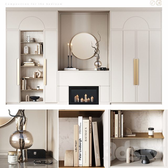 Furniture composition for bedroom 2
