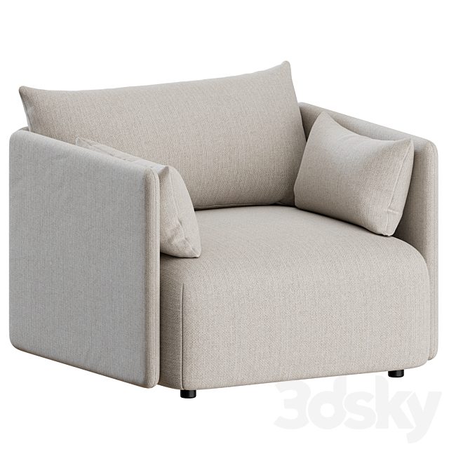 Offset Armchair by Menu